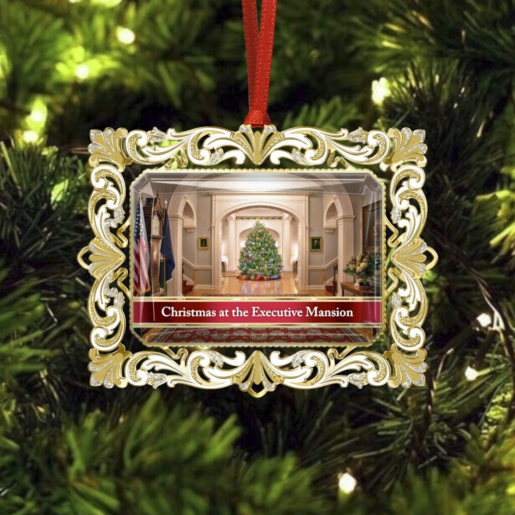 The 2022 Capitol Ornament Christmas at the Executive Mansion