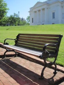 Bench on Capitol Square